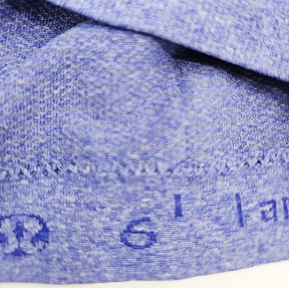 Lululemon Swiftly Tech 1/2 Zip Long Sleeve Top Heathered Purple Blue - Picture 10 of 11